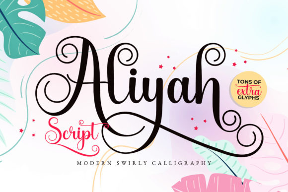 Aliyah Script: The Thin, Graceful Font for Your Projects