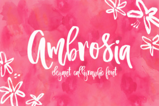 Ambrosia Script: Infusing Handwritten Soul into Modern Design