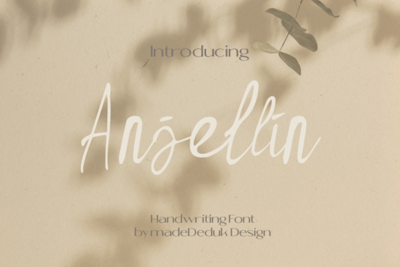Anjellin Script: The Authentic Handwritten Font for Modern Brands