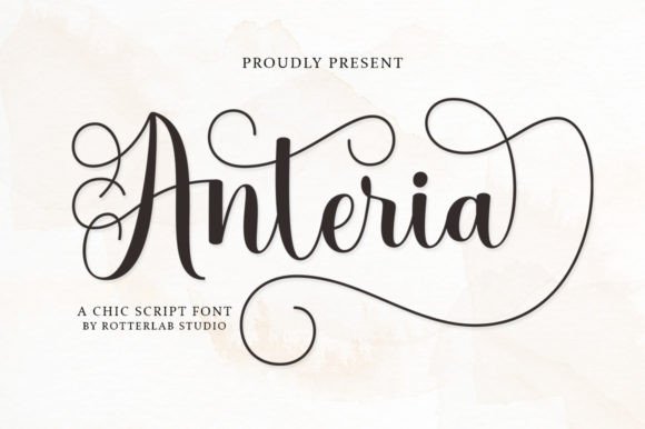 Anteria Script: Crafting Elegance for Modern Brands
