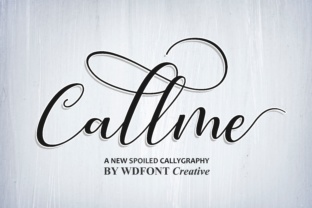 Callme Script: A Smooth Handwritten Font for Elegant Branding