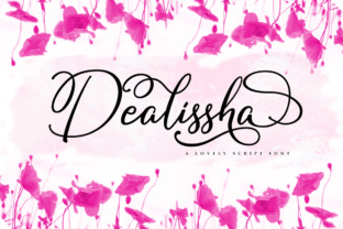 Dealissha Script: Adding a Feminine, Elegant Touch to Your Designs
