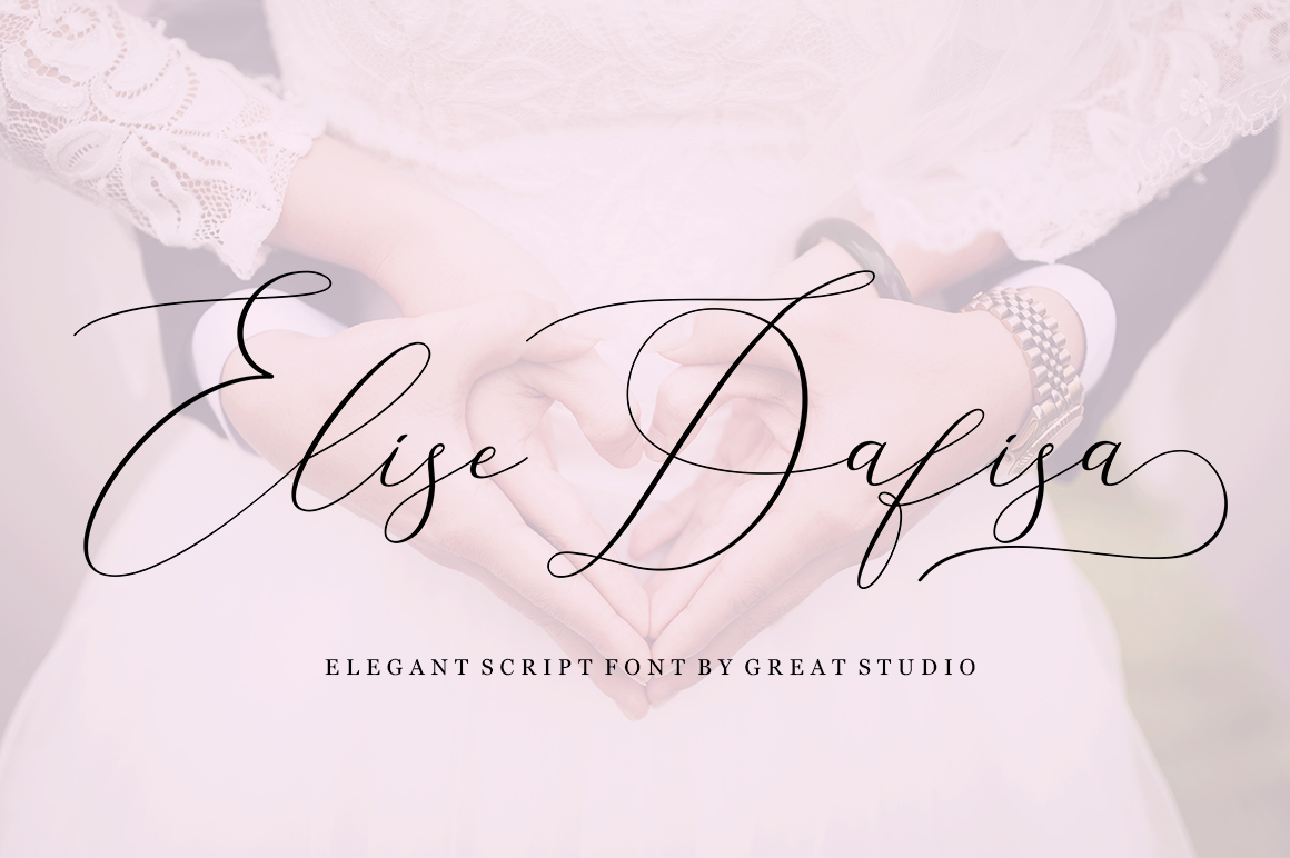Elise Dafisa Script: Bridging Classic Romance with Modern Design