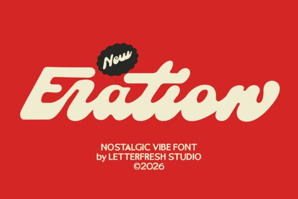 Eration Script: Where Nostalgia Meets Bold Expression