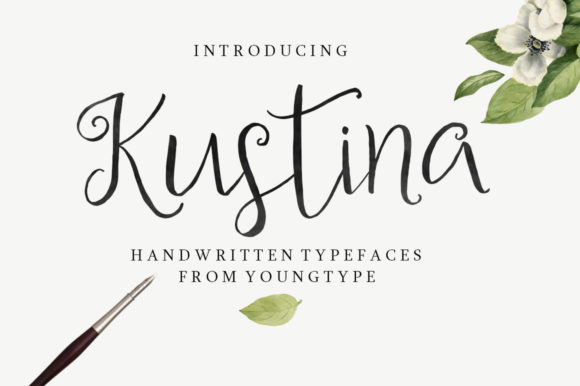 Kustina Script: Where Playful Charm Meets Professional Polish