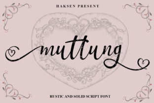Muttung Script: Two Styles for Modern Beauty Brands