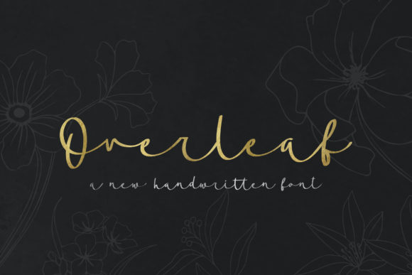 Overleaf Script: The Art of Elegant Lettering