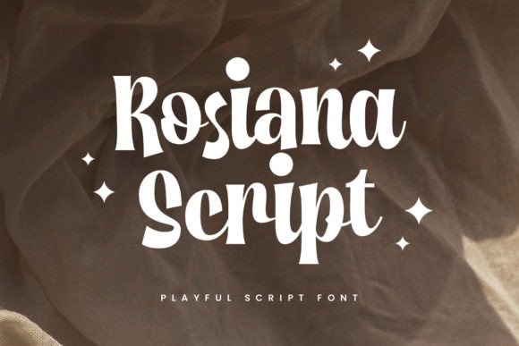 Rosiana Script: A Font That Feels Like a Celebration