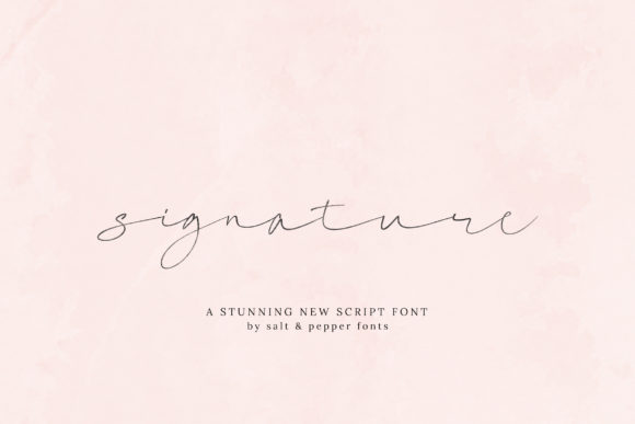 Signature Script: A Guide to This Elegant Handwritten Font