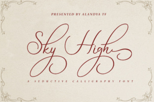 Sky High Script: An Elegant Typeface for Modern Design